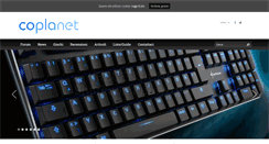 Desktop Screenshot of coplanet.it