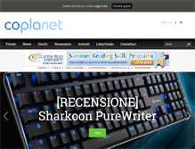 Tablet Screenshot of coplanet.it